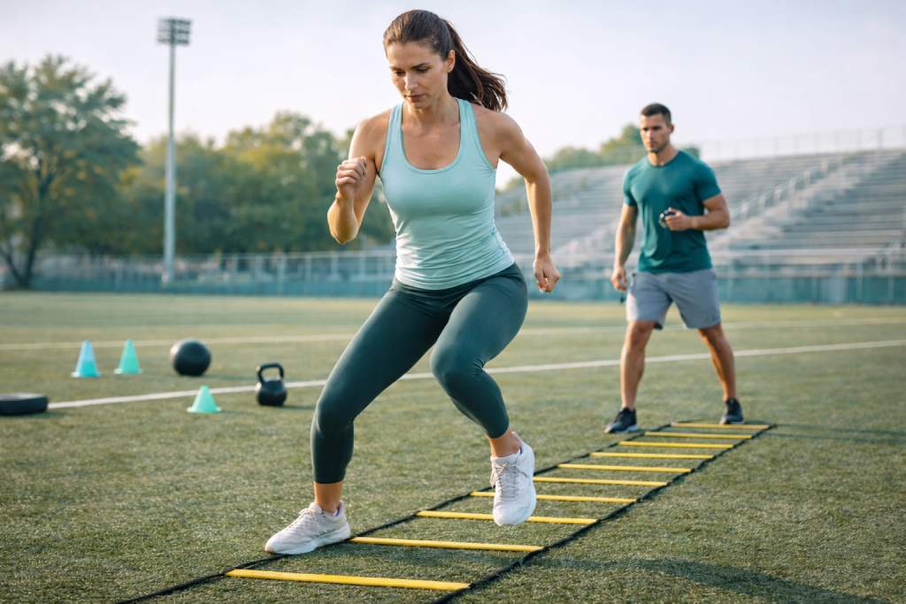 Entrenamiento de agilidad y coordinación para prevenir lesiones en deportistas
